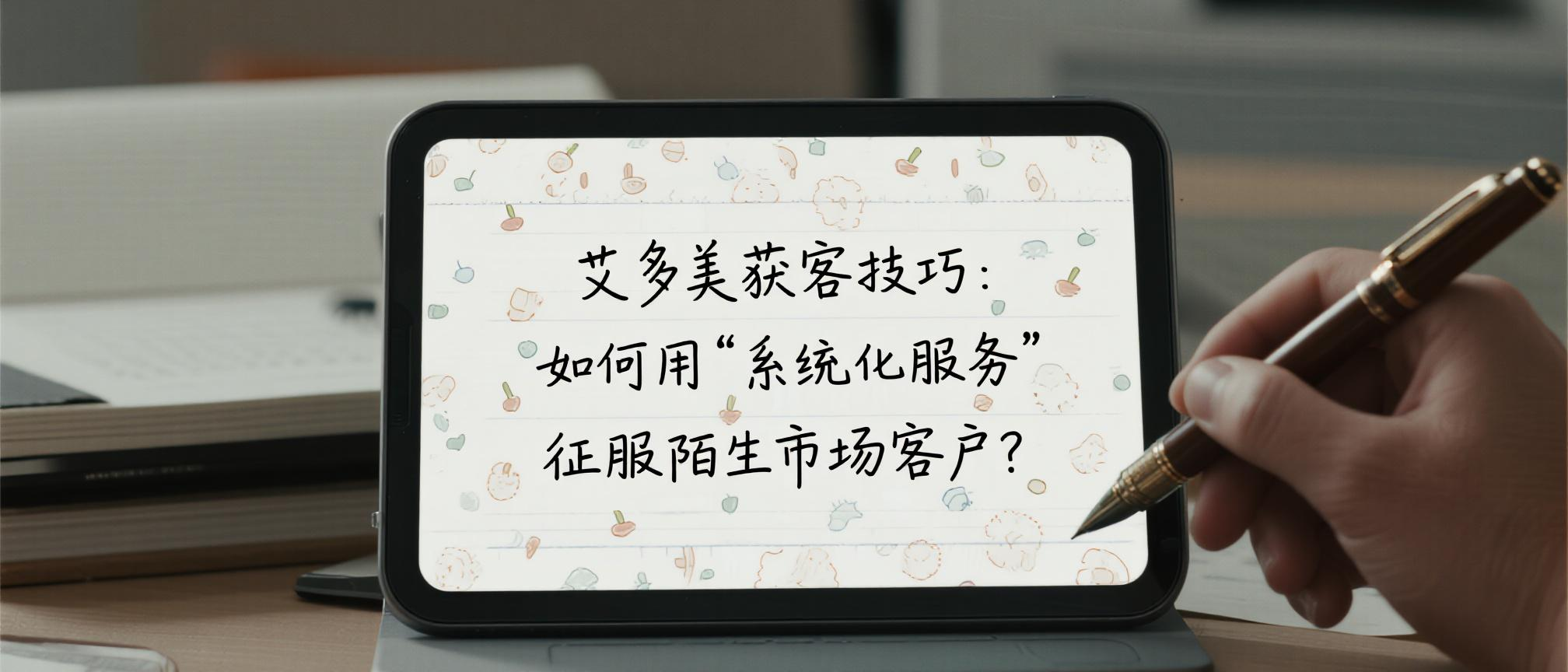 艾多美获客技巧： 如何用“系统化服务”征服陌生市场客户？